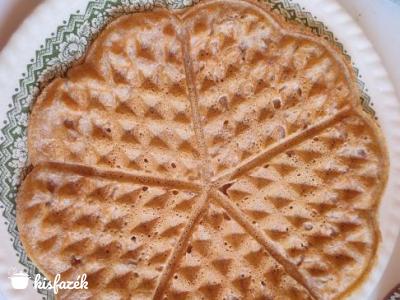 Teljes kiőrlésű gofri