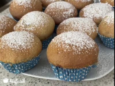 Áfonyás muffin