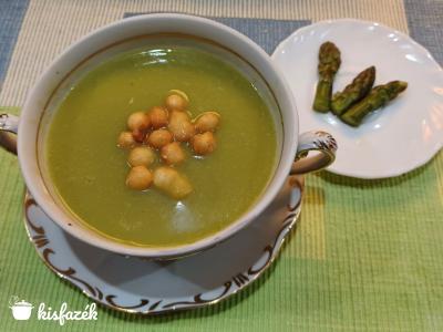 Zöld Spárgakrémleves (laktózmentes)