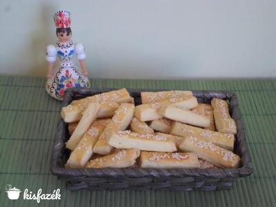 Szezámmagos-vajas rúd