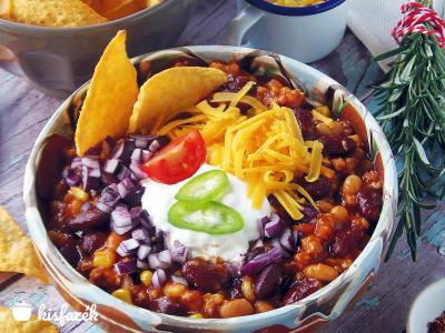 Mexikói chilis bab