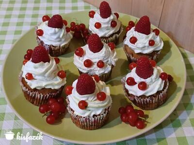 Banános muffin extrákkal