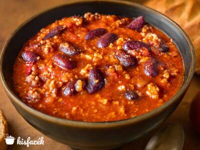 Chili Con Carne (csilis bab)