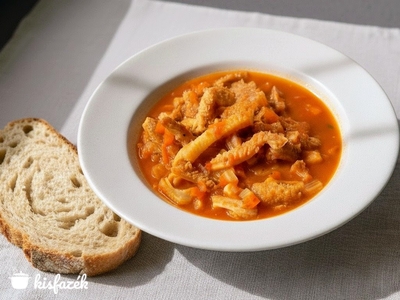 Pacal római módra (Trippa alla Romana)