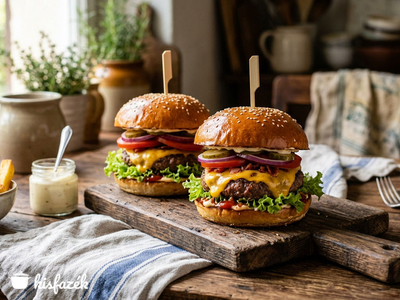Házi hamburger, ami tényleg szaftos