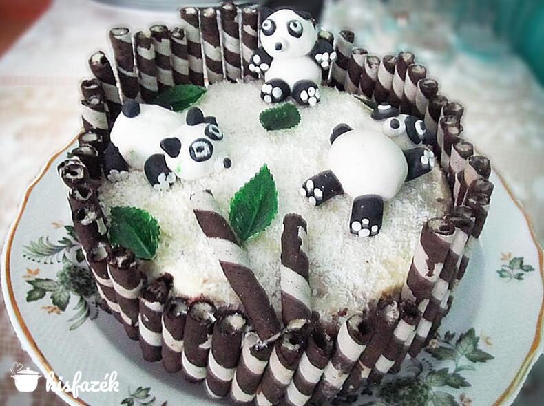 Panda torta