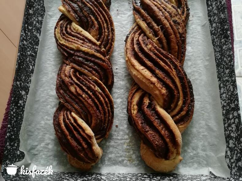 Étcsokoládés babka 