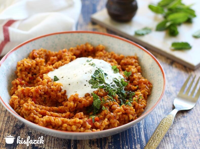 Török bulgur pilaf