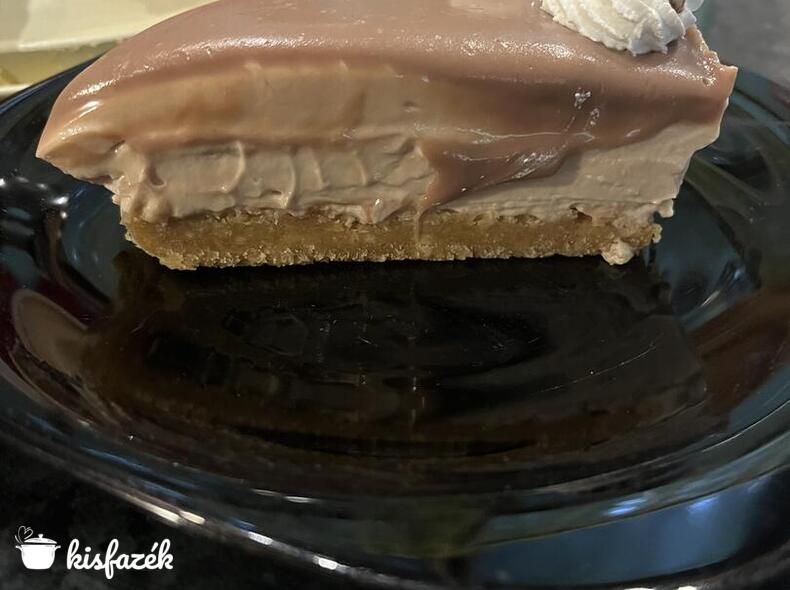 Sütés nélküli Kinder sajttorta