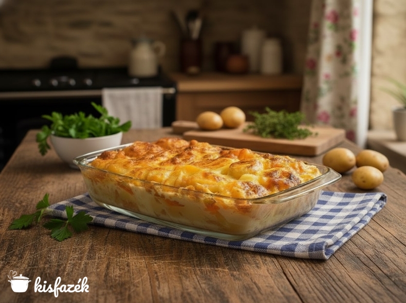 Milyen a tökéletes rakott krumpli?