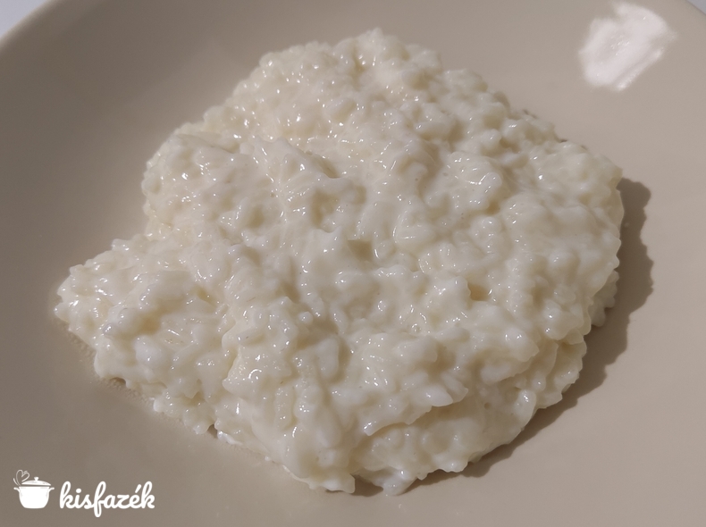 Egyszerű tejberizs