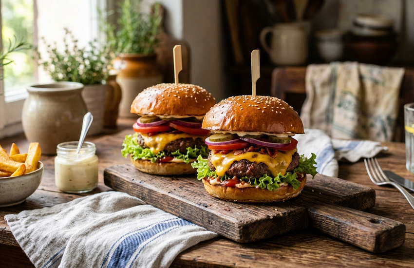 Házi hamburger, ami tényleg szaftos