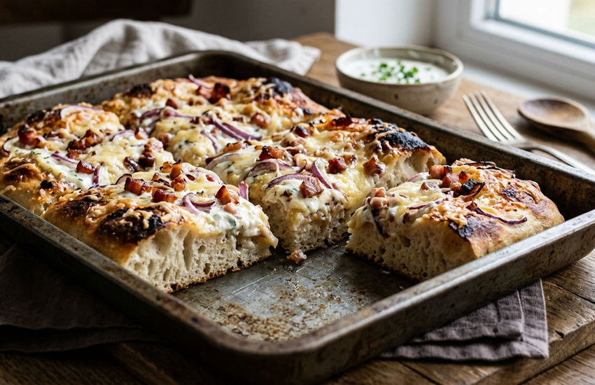 Kenyérlángos, a magyar pizzaszelet