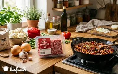 Darált húsból főétel egyszerűen