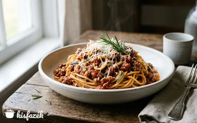 Bolognai spagetti mélyebb ízekkel