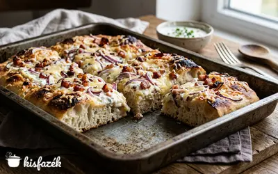 Kenyérlángos, a magyar pizzaszelet