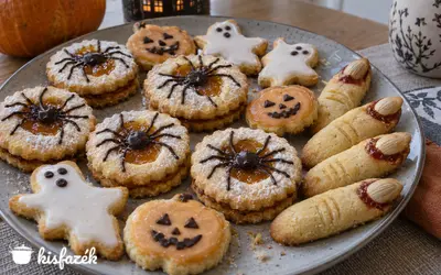 Halloween otthon: édesség mellé sós falat
