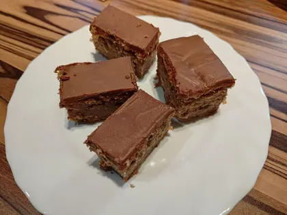 Az elkészített étel fotója