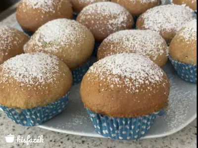 Áfonyás muffin