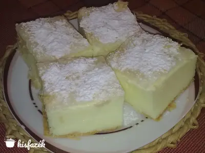 Cukrász krémes házilag készítve