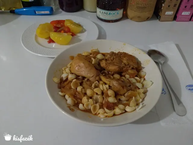 Csirkepaprikás csirkecombból