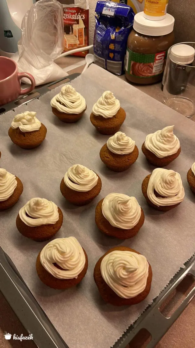 Mézeskalácsos muffin