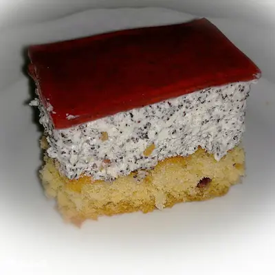 Mákos sajttorta