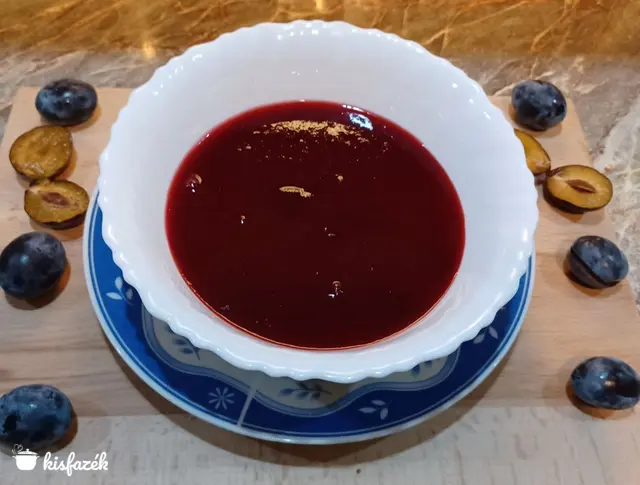 Cibere vörös szilvából