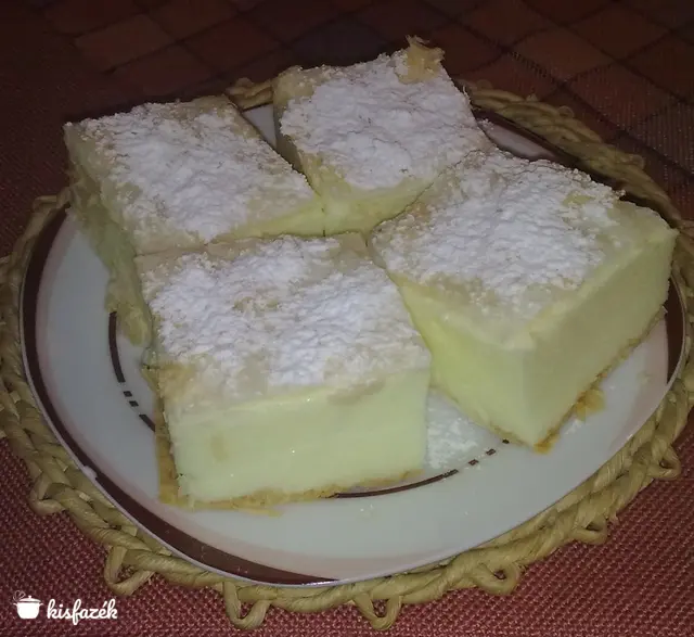 Cukrász krémes házilag készítve