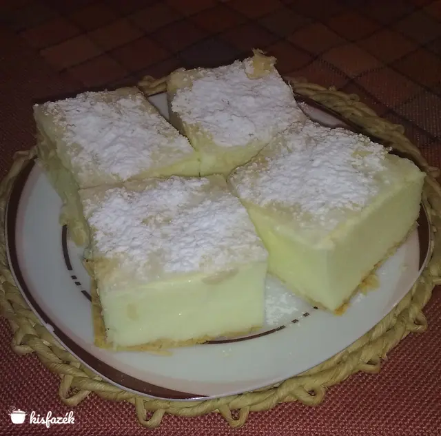 Cukrász krémes házilag készítve