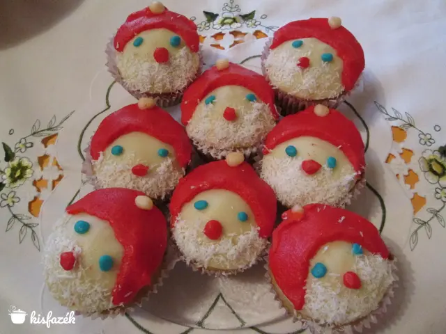 Mikulás muffin