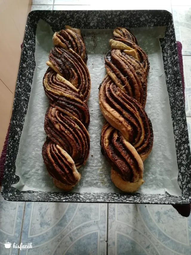 Étcsokoládés babka 