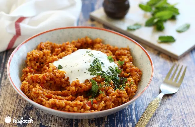 Török bulgur pilaf