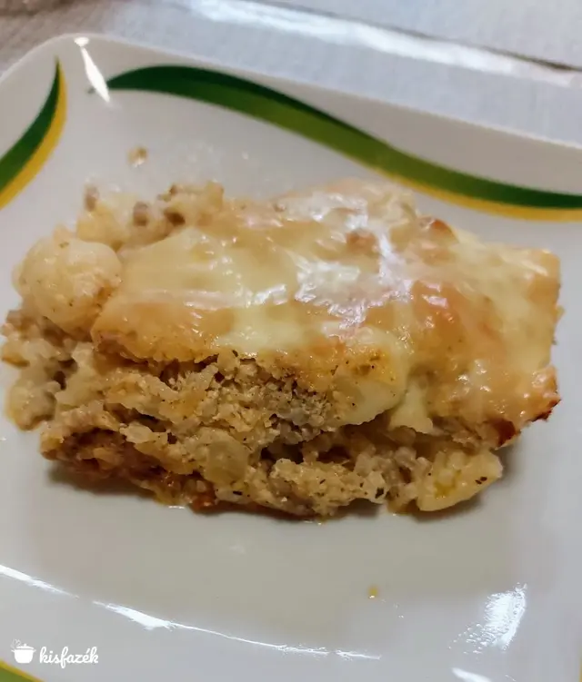 Húsos rakott karfiol