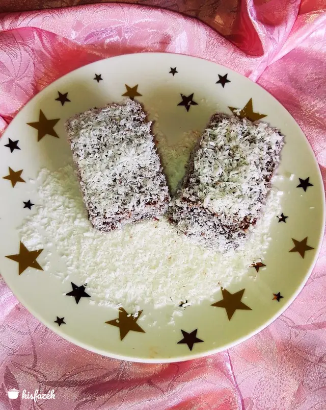 Kókuszkocka zablisztből