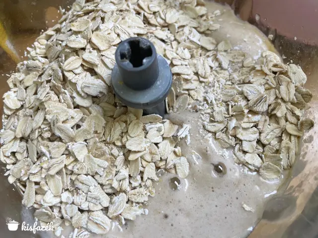 Egészséges zabmuffin