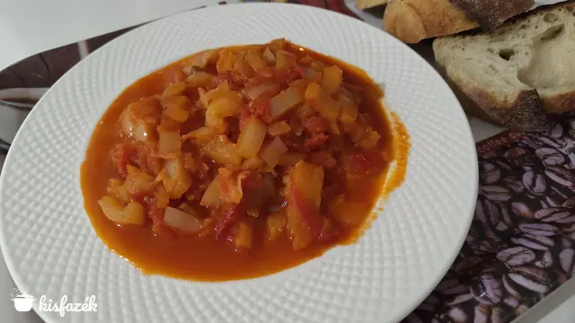 Szaftos lecsó