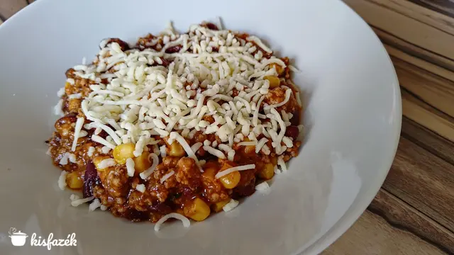 Egyszerű Chilis bab