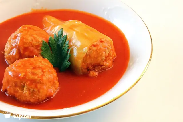 Hagyományos töltött paprika