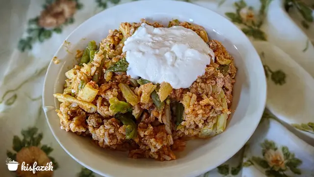 Rakott zöldbab