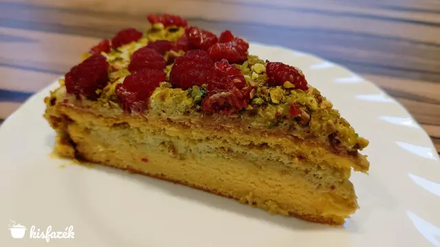 Málnás mascarpone torta