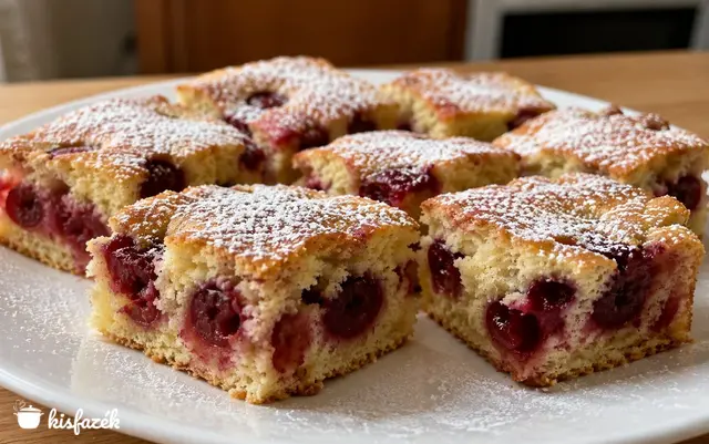 Retró meggyes pite