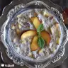 Őszibarackos chia puding kókusztejjel