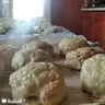 Túrós Bacönös Pogácsa Medvehagymásan