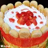 Sütés nélküli babapiskótás epertorta