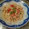 Garnélás spagetti