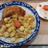Csirkecomb pékné módra