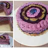 Mákos szilvakrémes torta