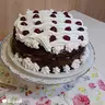 Rumos meggyes csoki torta