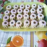 Lekváros linzer karika